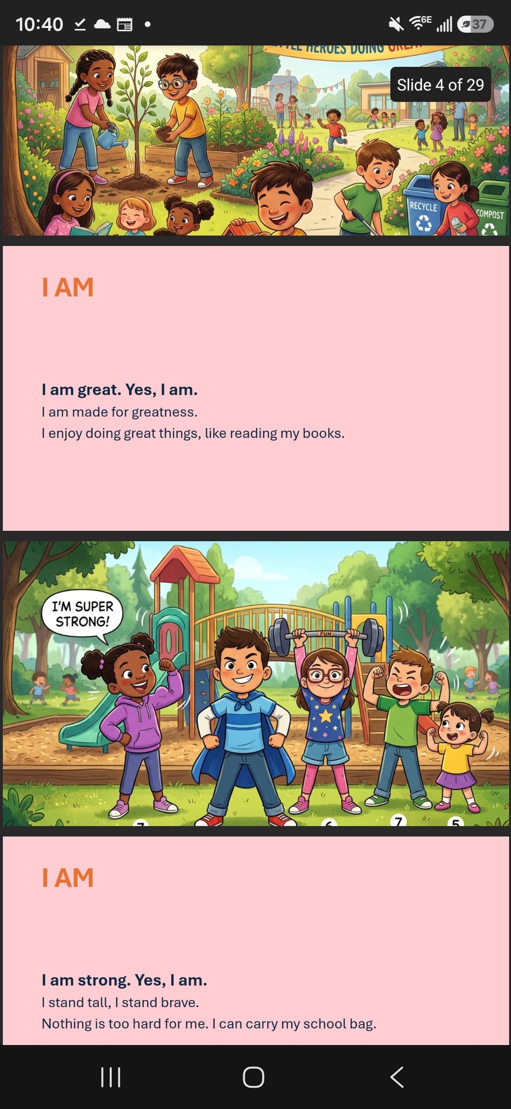 My Words, My Power Chikdren's Book.