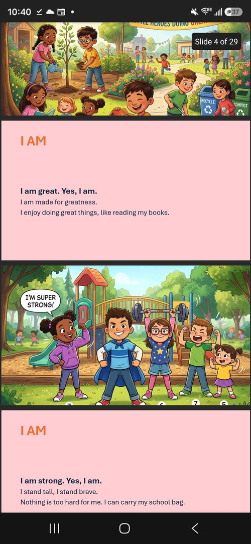 My Words, My Power Chikdren's Book.